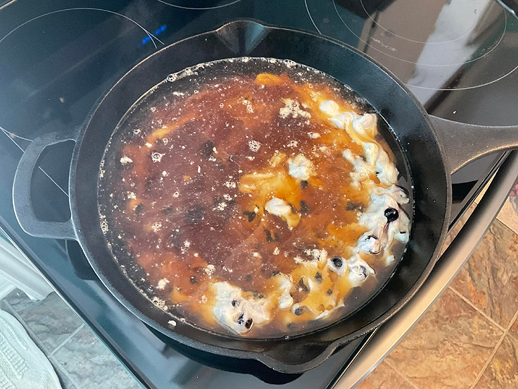 Pouding Chômeur aux Bleuets Recettes de Pépére