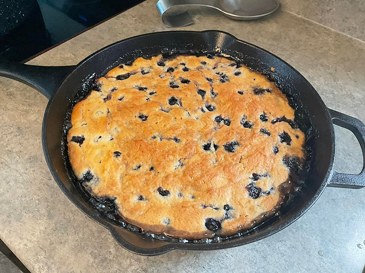 Pouding Chômeur aux Bleuets Recettes de Pépére