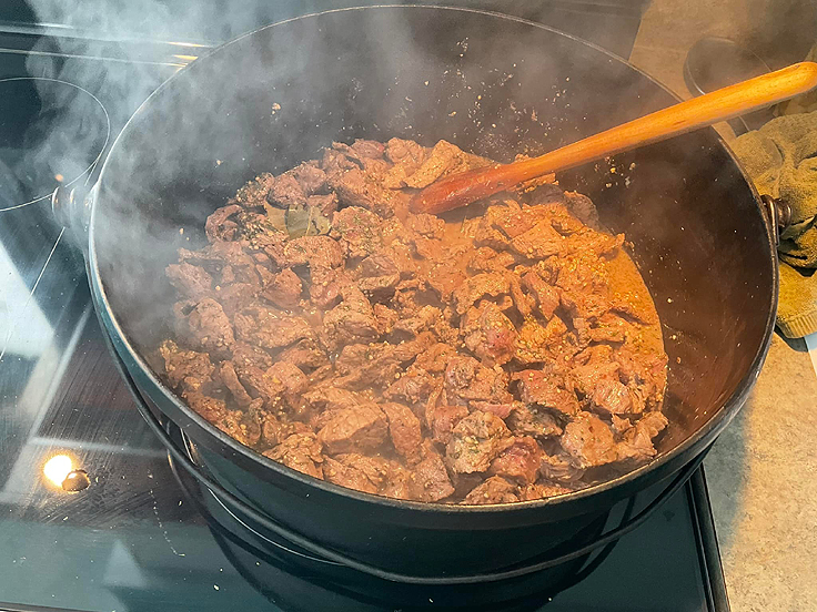 Recette de Ragoût au boeuf
