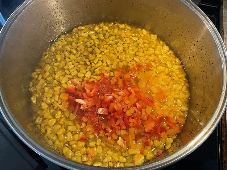 Recette de relish au maïs