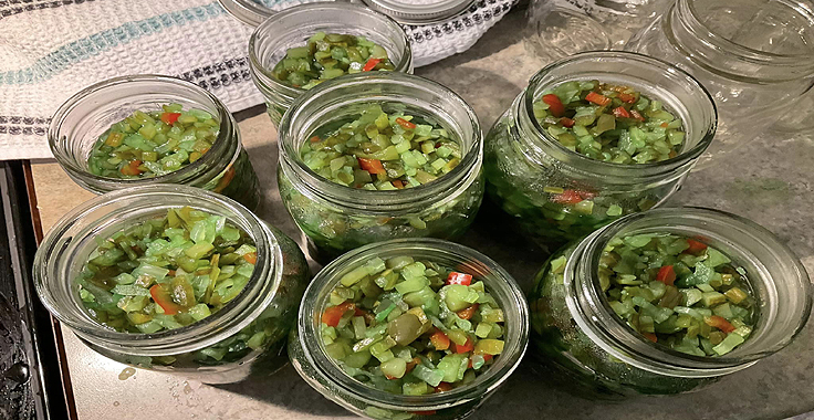 Recette de relish maison