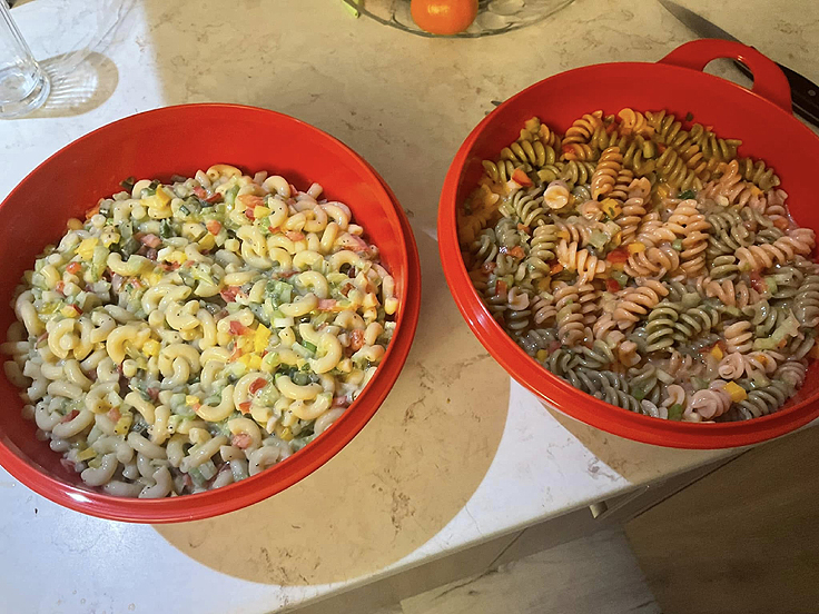 Salade de pâtes