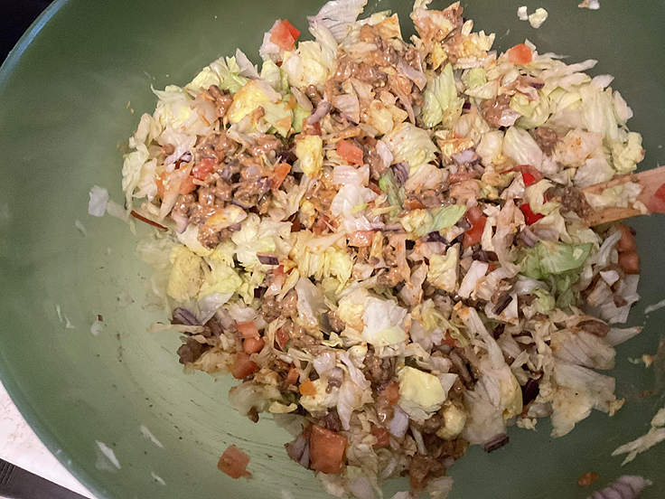 Recette de Salade Doritos