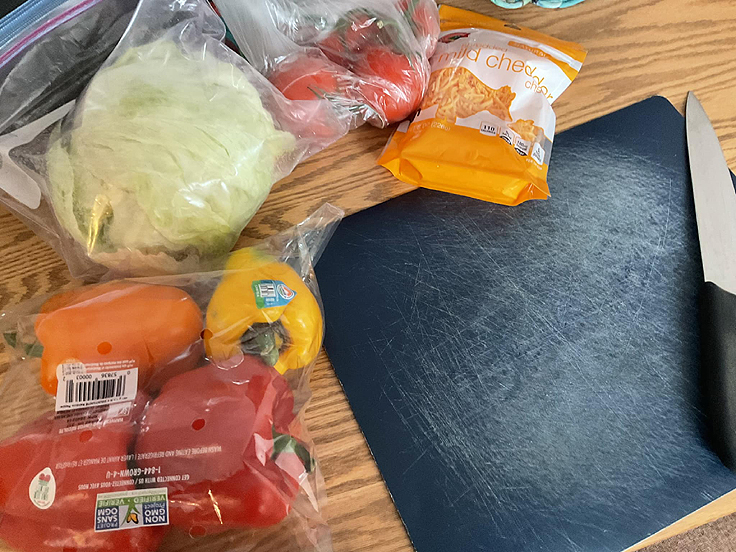 Recette de Salade Doritos