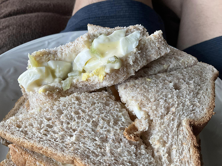 Recette de Sandwichs aux oeufs