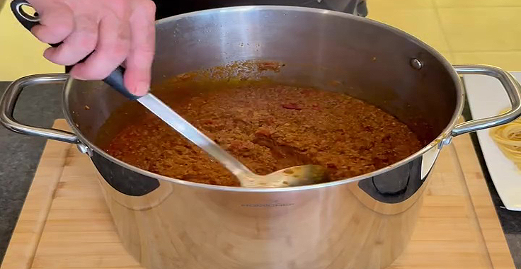 Recette de Sauce à spaghetti de maman à la Donald