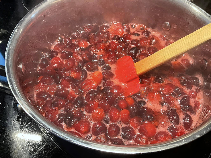 Recette de Sauce aux canneberges