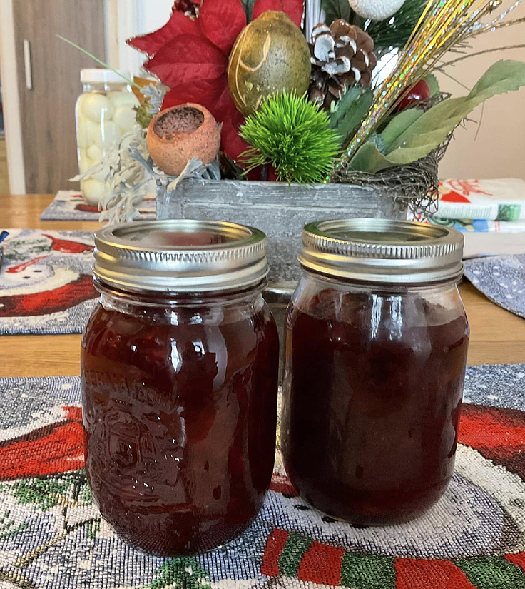 Sauce aux canneberges