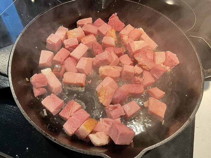 Recette de Sauce jambon ananas