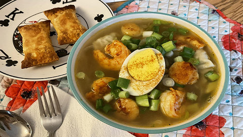 Soupe repas chinoise