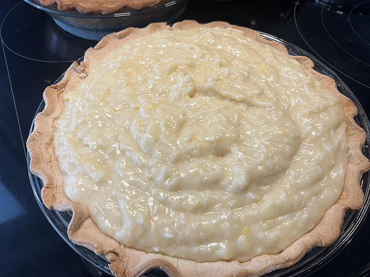 Tarte à la noix de coco