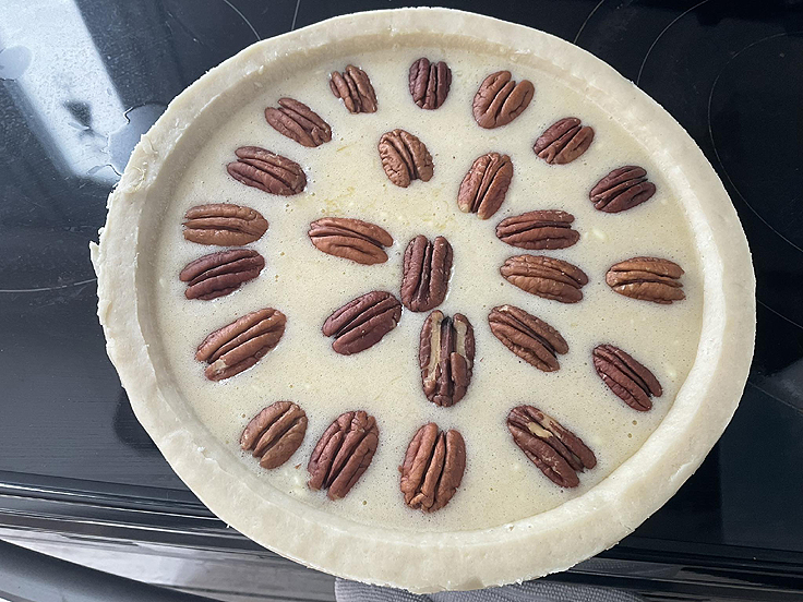 Tarte aux pacanes - Recette gourmande des Recettes de Pépére