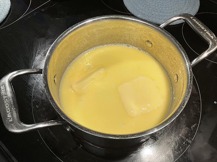 Tarte aux pommes caramel