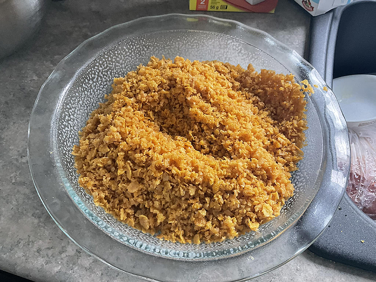 Tarte corn flakes