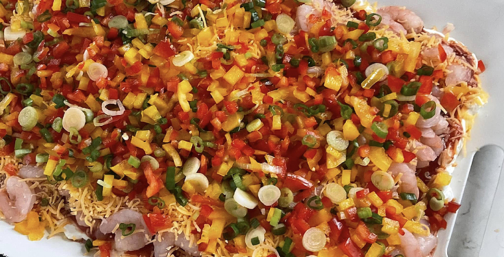 Recette de Trempette au fromage à la crème et crevettes