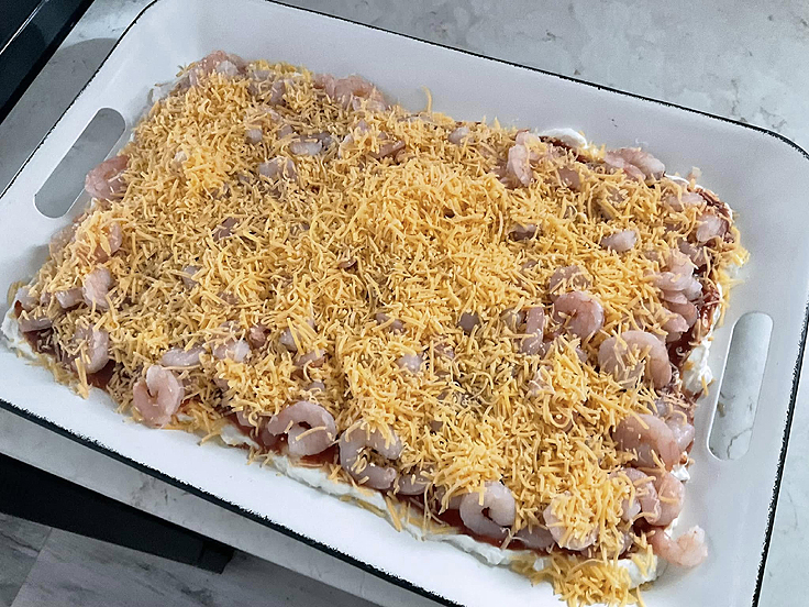 Recette de Trempette au fromage à la crème et crevettes