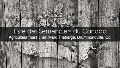 Liste des fournisseurs de semences