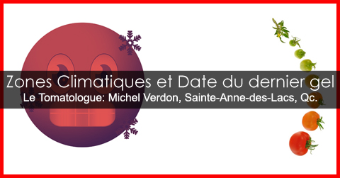 Zones rusticité Tomates