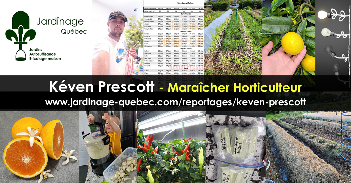 Kéven Prescott - Maraîcher Horticulteur