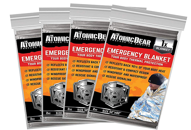 Couverture de survie - Matériel pour réfléchir la lumière