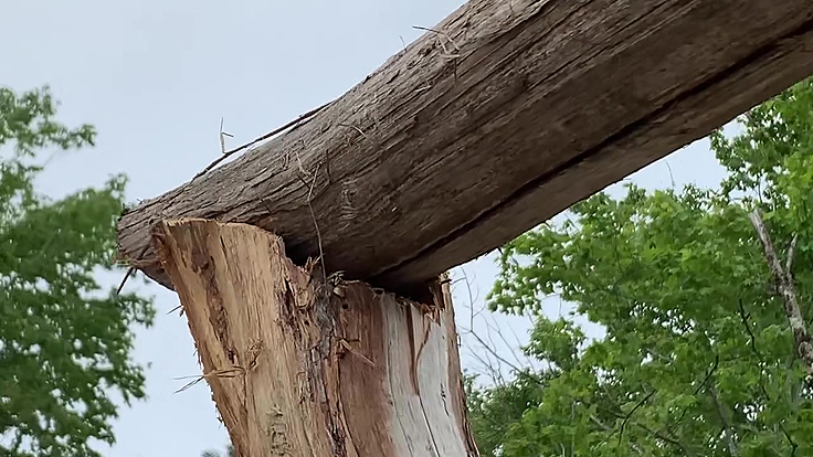 Assemblage de l'arche décorative en bois