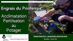 Engrais pour potager