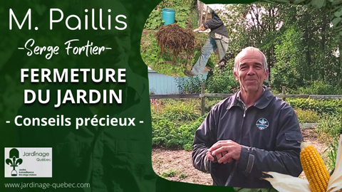 Fermeture du jardin portager en automne