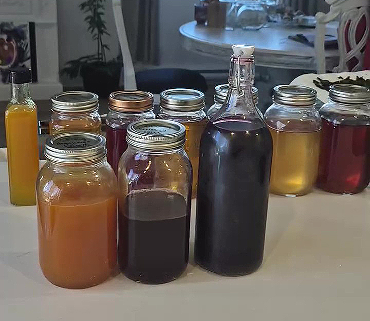 Transformation de l'eau de bouleau en produits du terroir