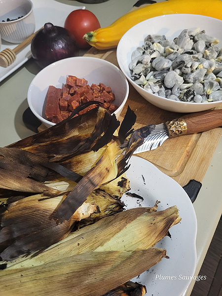Recette avec le Huitlacoche ou Charbon du maïs
