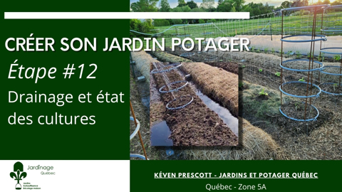 Drainer un jardin potager