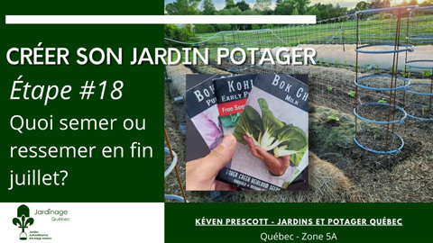 Ressemer au jardin potager