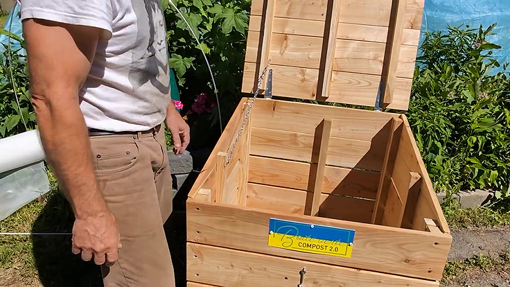 Un composteur durable de fabrication québécoise