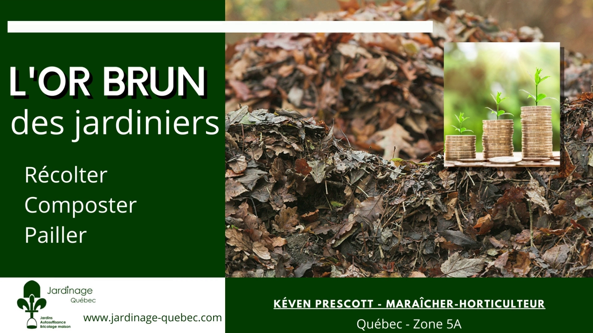 Or brun des jardiniers