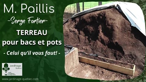 Terreau pour bacs et pots