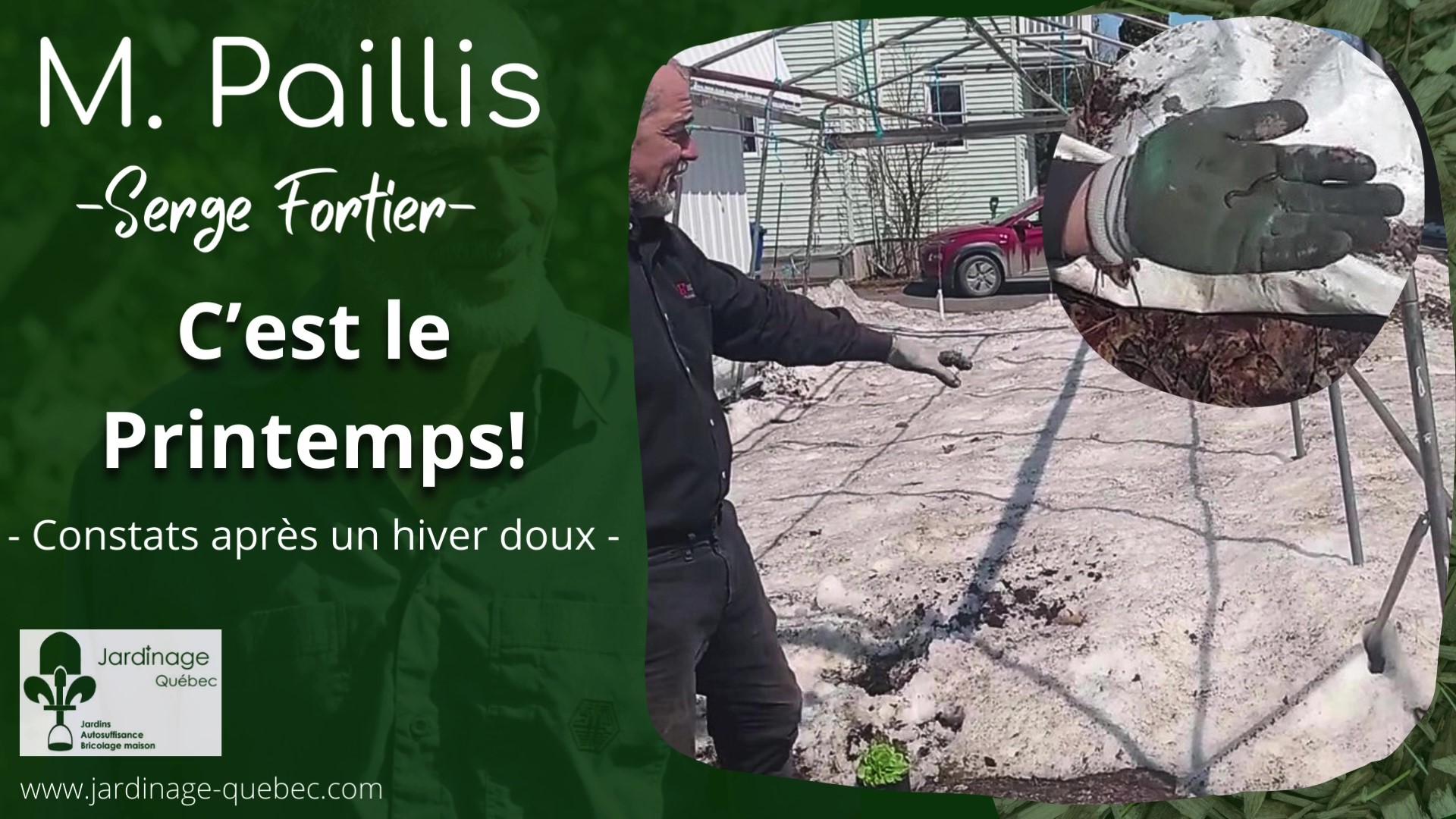 Printemps au jardin potager