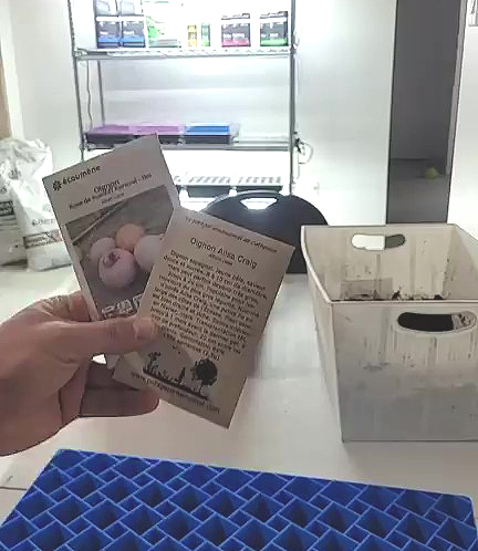 Sélection de variétés d'oignons à semer