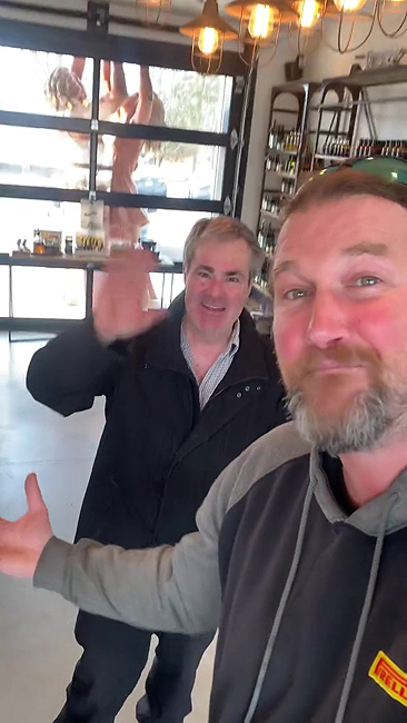 Yvan Perreault et Ben Cormier Au jardin des noix