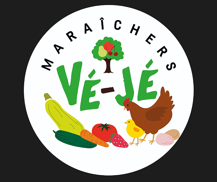 Logo de la ferme Maraîchés Vé-Jé