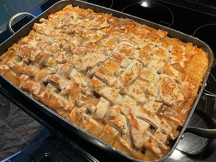 Layered Meat Pie