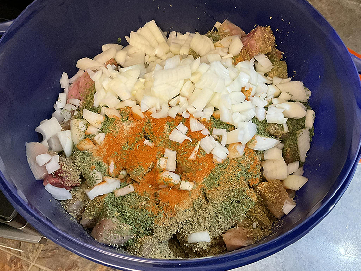 Layered Meat Pie Recipe