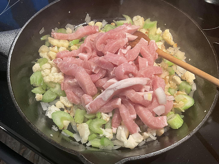 Pineapple Pork Stir Fry