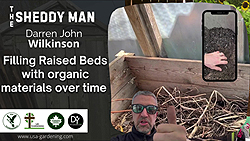 Raised garden beds with free materials