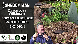 No dig gardening with woodchip mulch