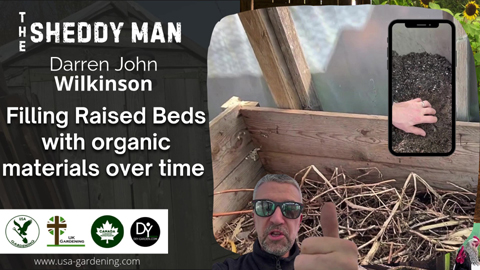 Build productive raised beds cheaply using recycled materials and homemade compost