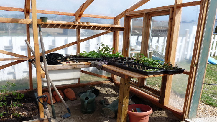 Potting bench idea