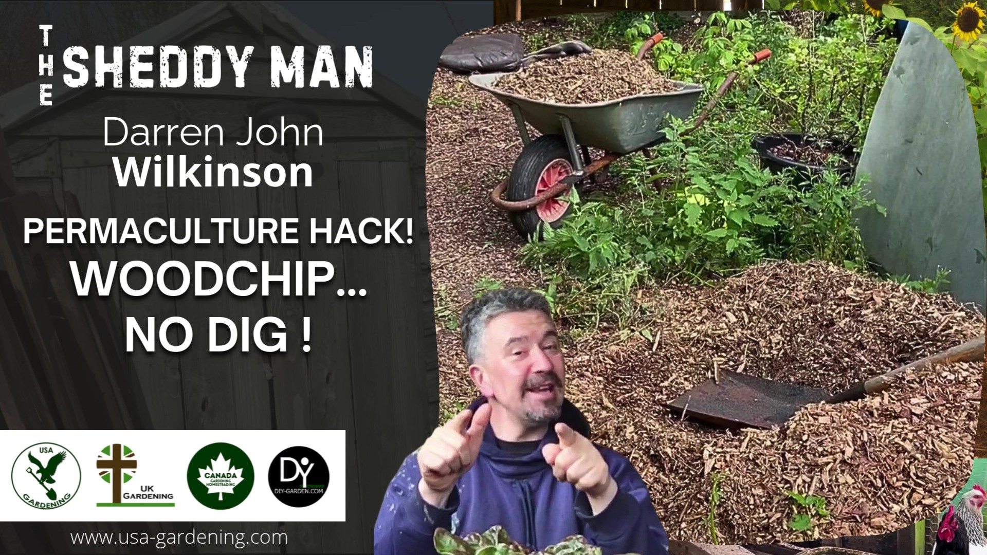 Seasonal Garden Maintenance with Woodchip Mulch: A No-Dig Approach to Soil Health