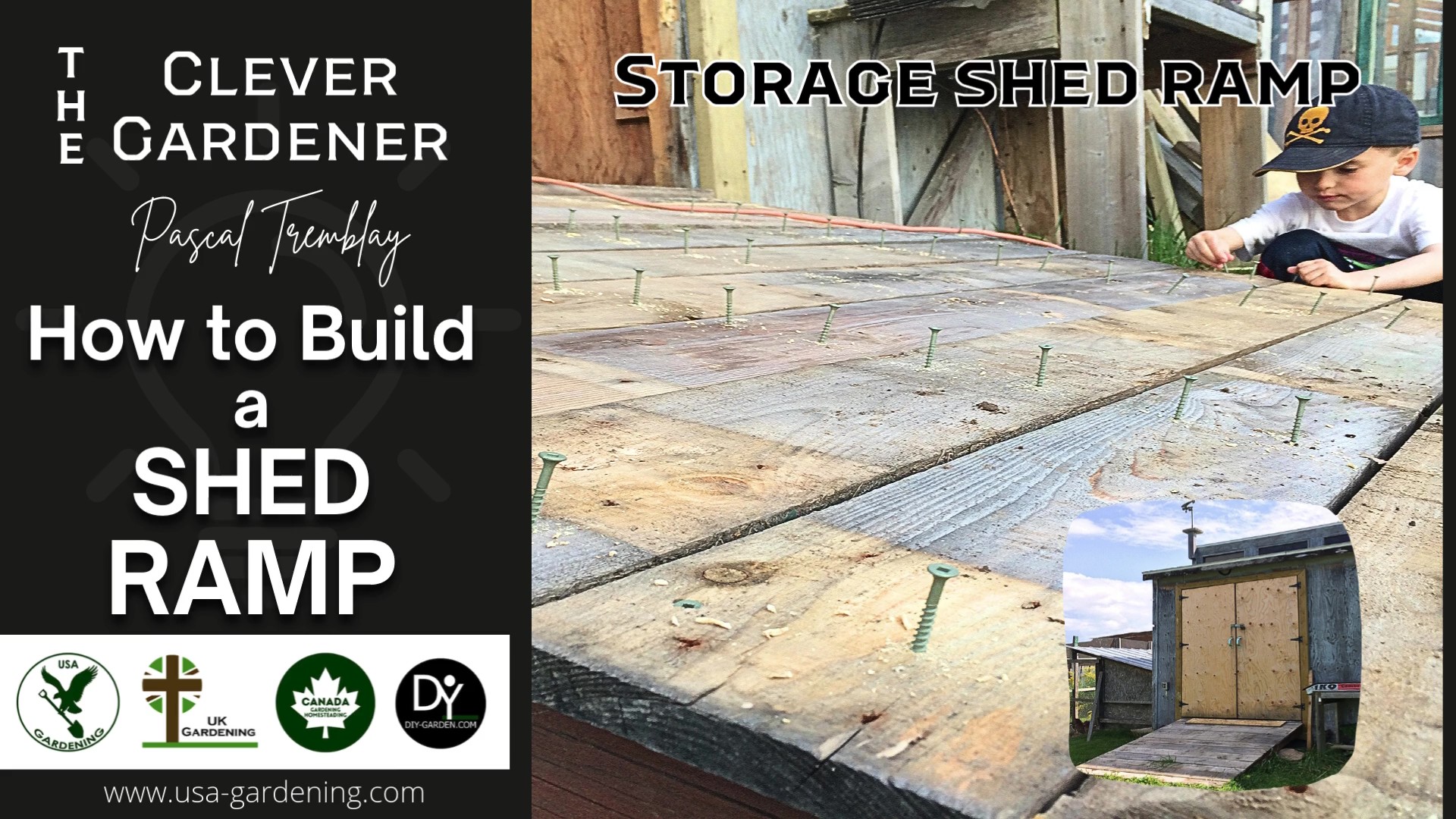Shed ramp